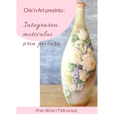Curs "Sticla cu tehnica de integrare prin pictura"